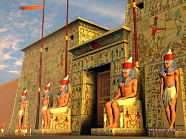 Luxor templet i 3D